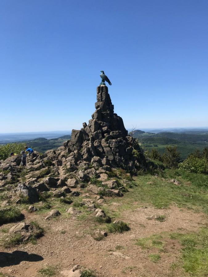 Pension-Ferienwohnung Liesbachtal Direkt Am Waldrand Bayerische Rhoen Schönau an der Brend Exterior foto