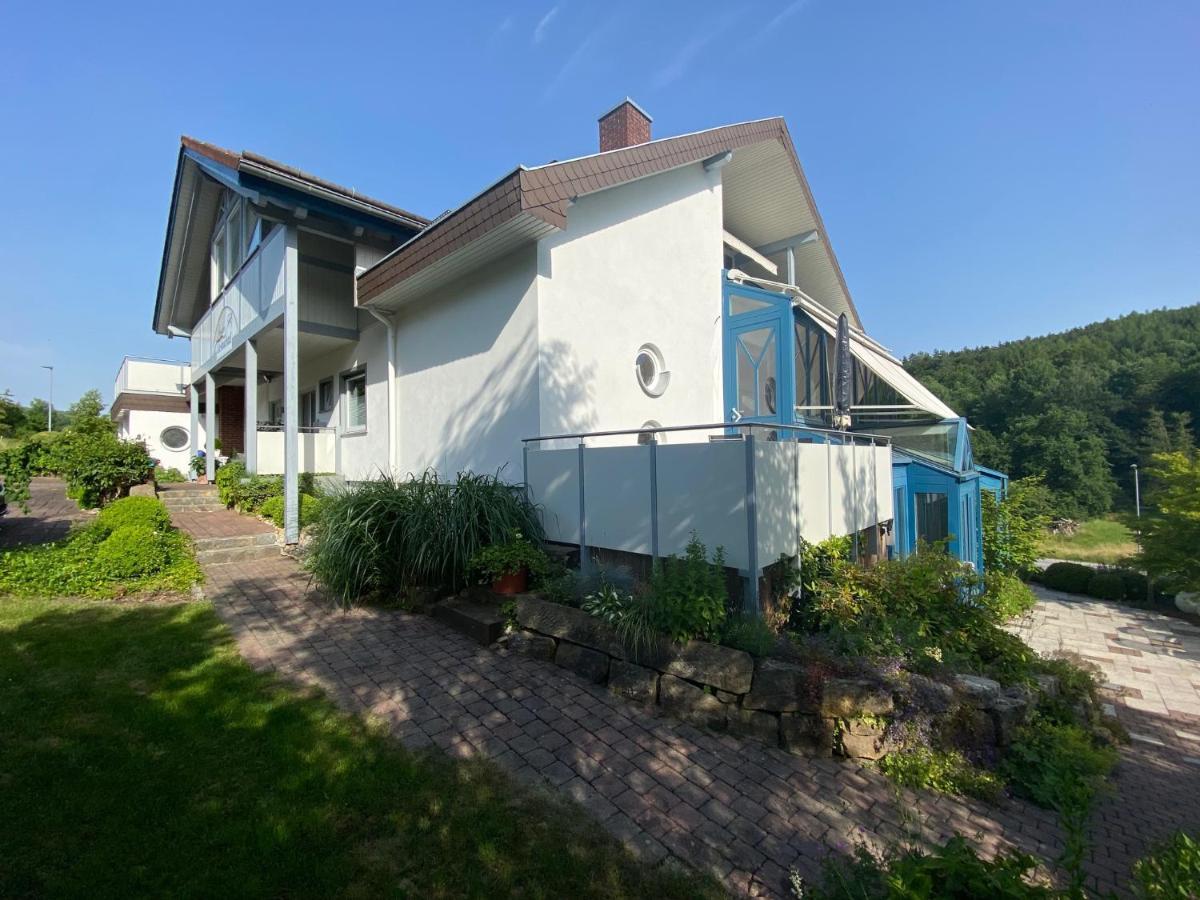 Pension-Ferienwohnung Liesbachtal Direkt Am Waldrand Bayerische Rhoen Schönau an der Brend Exterior foto