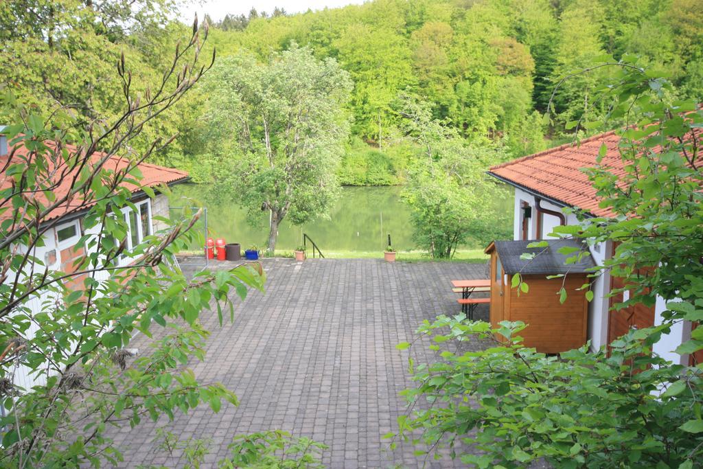 Pension-Ferienwohnung Liesbachtal Direkt Am Waldrand Bayerische Rhoen Schönau an der Brend Exterior foto
